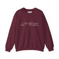 Book Lover Crewneck Sweatshirt — “I like books more than I like people.”