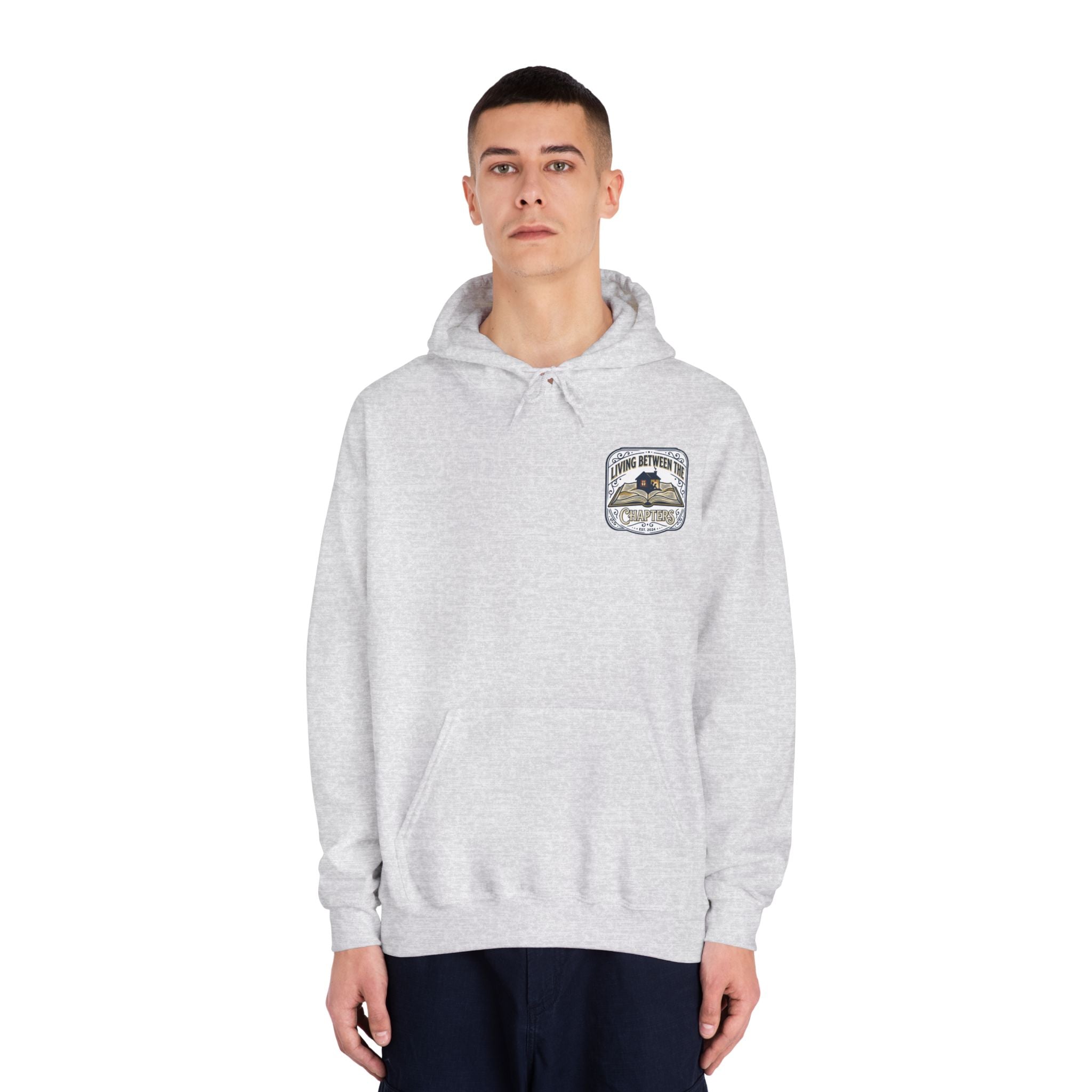 Living between the chapters — Unisex DryBlend® Hooded Sweatshirt