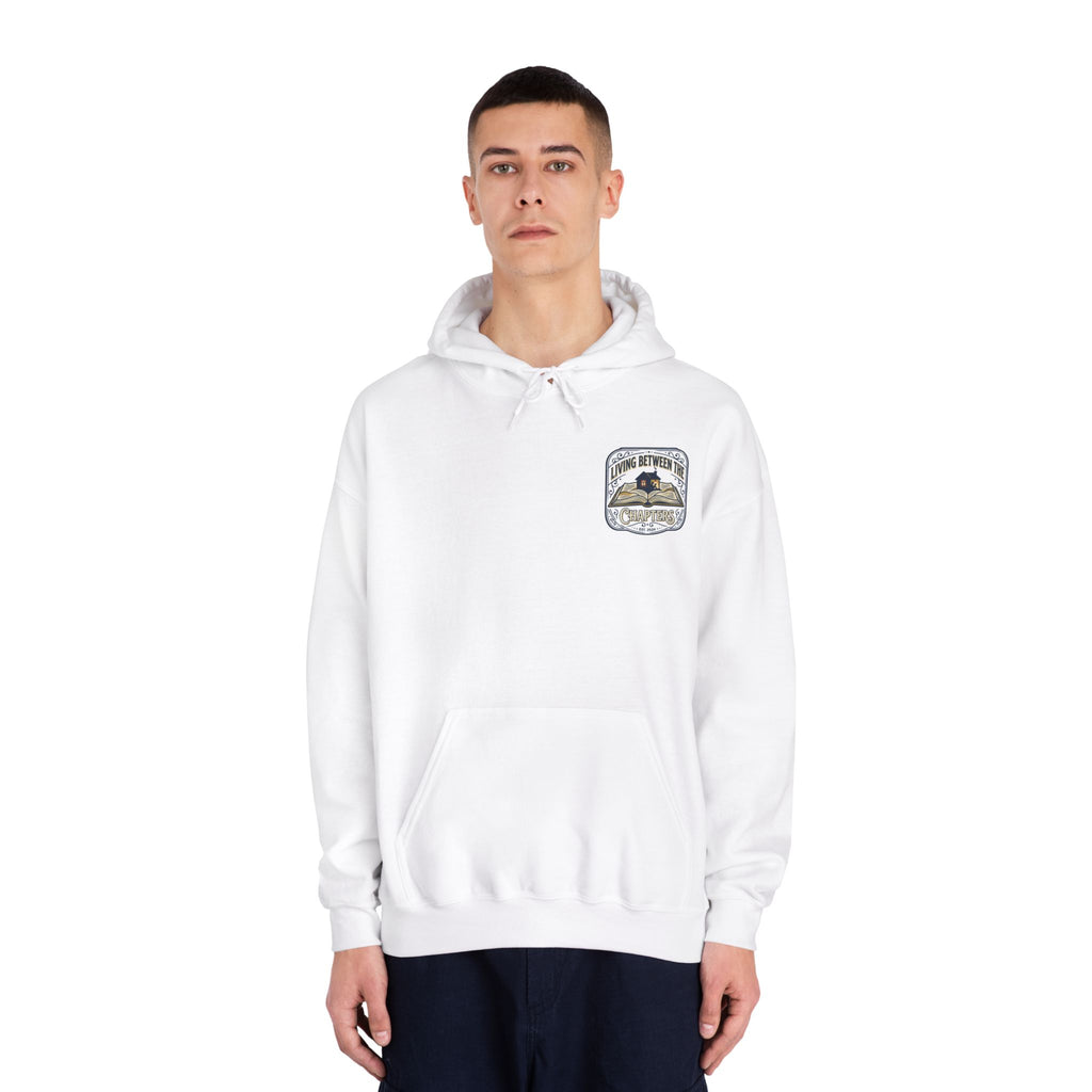 Living between the chapters — Unisex DryBlend® Hooded Sweatshirt