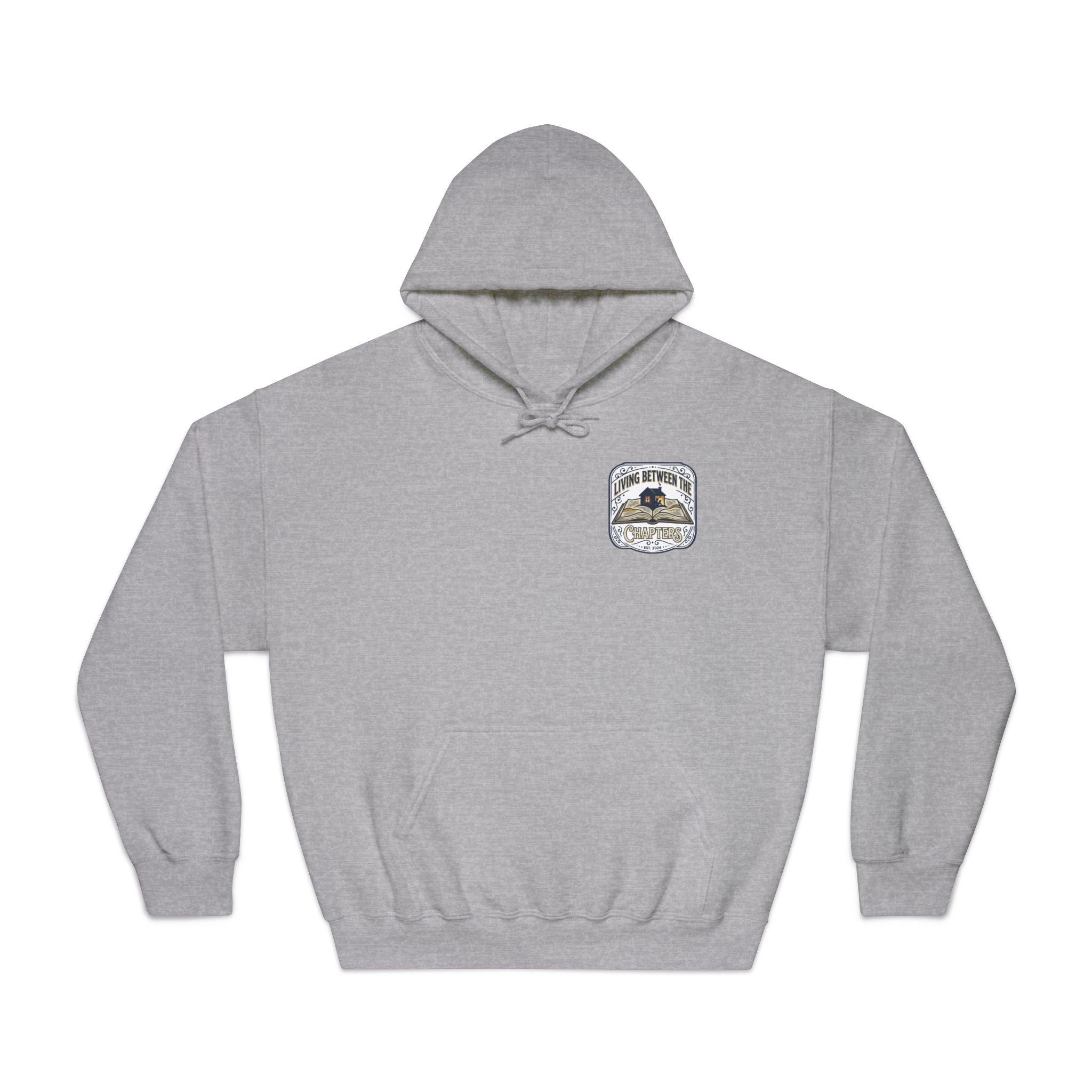 Living between the chapters — Unisex DryBlend® Hooded Sweatshirt
