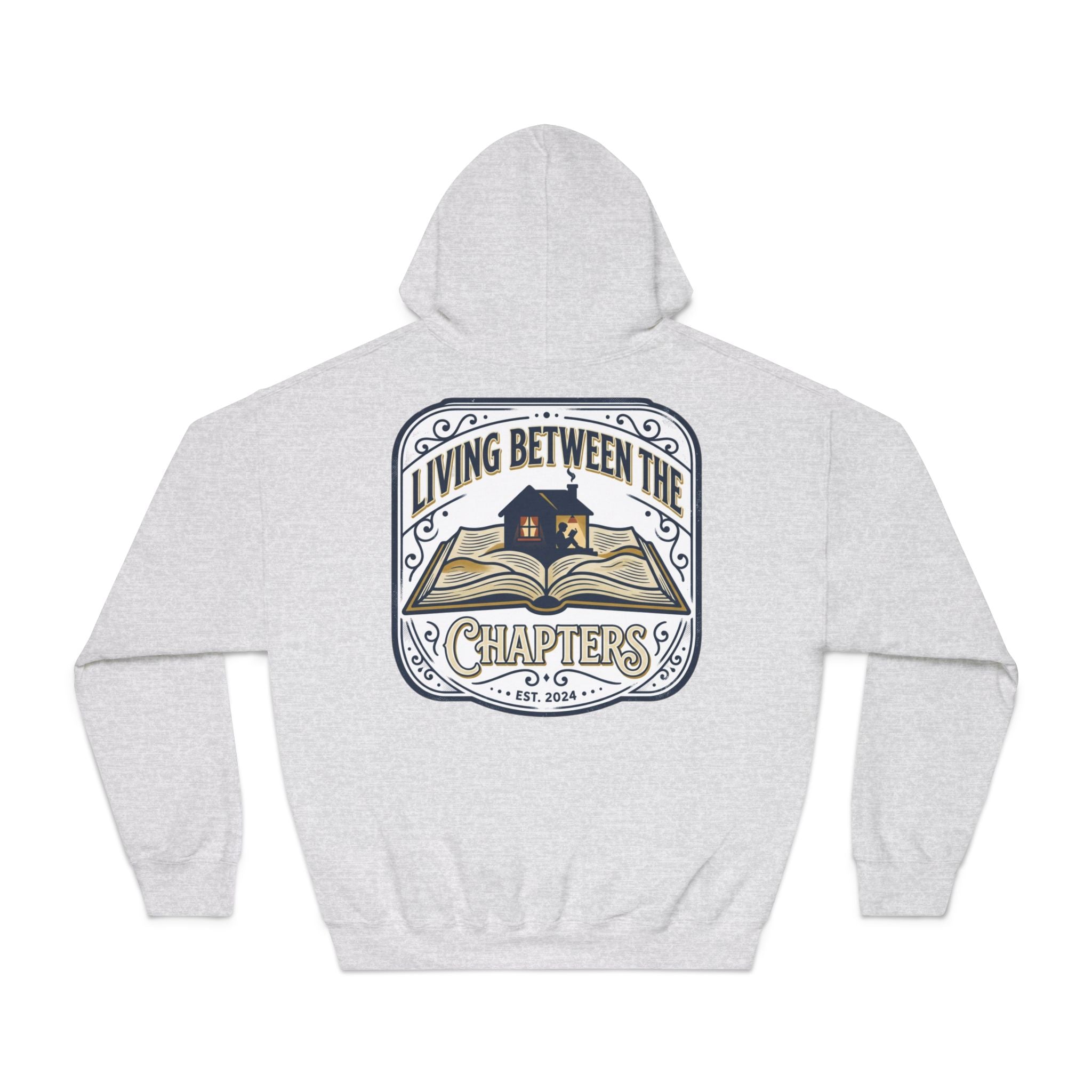 Living between the chapters — Unisex DryBlend® Hooded Sweatshirt