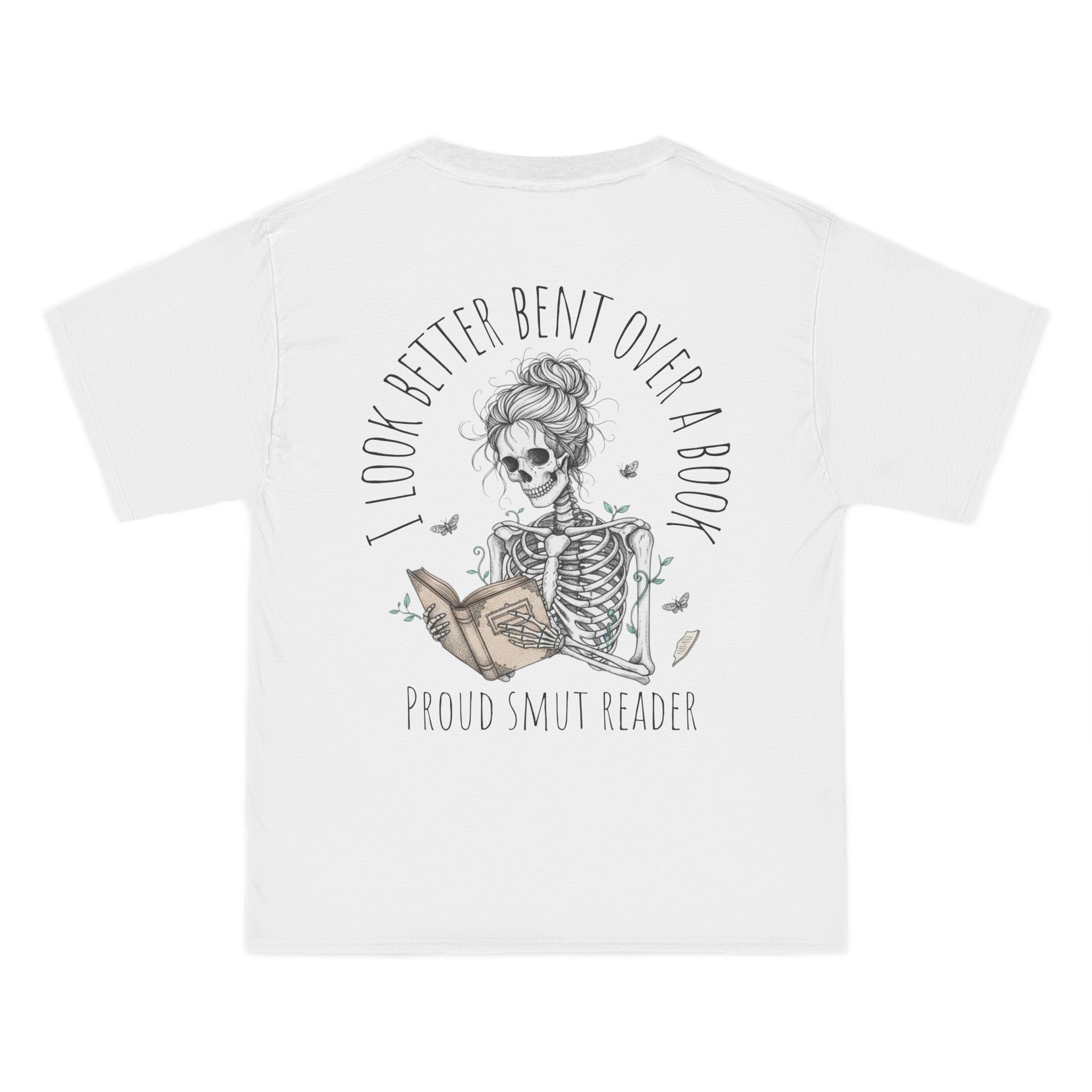 T-Shirt — 'I Look Better Bent Over a Book'