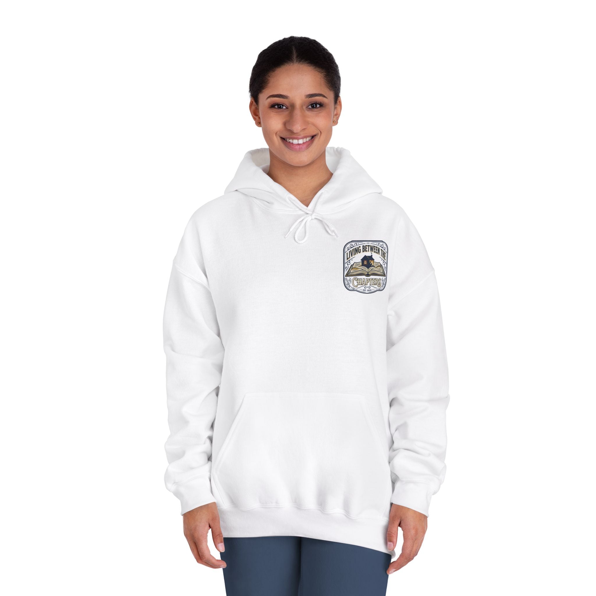 Living between the chapters — Unisex DryBlend® Hooded Sweatshirt