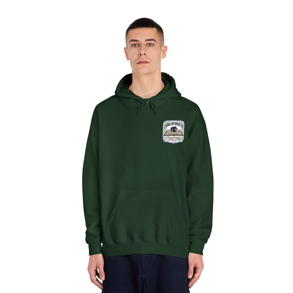 Living between the chapters — Unisex DryBlend® Hooded Sweatshirt