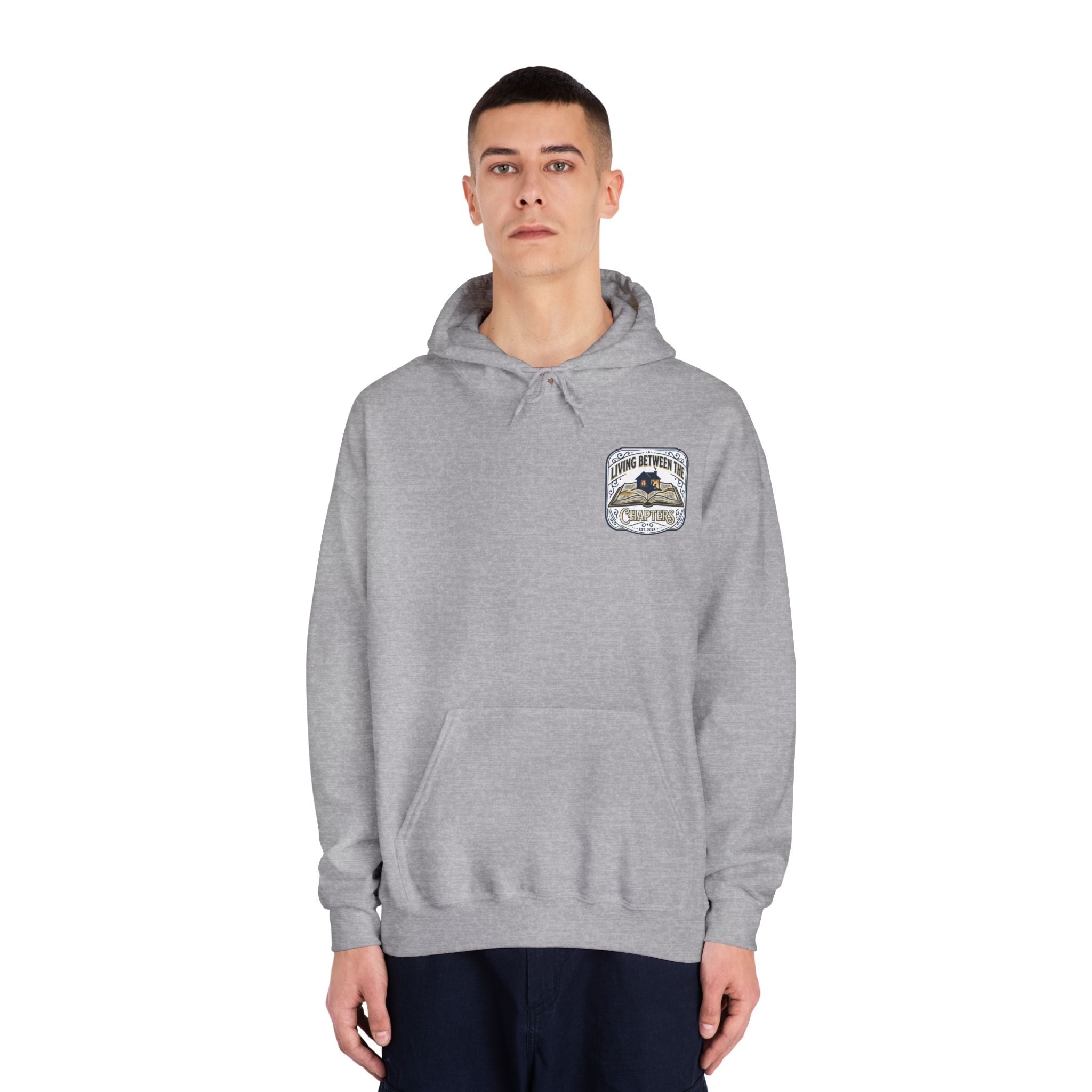 Living between the chapters — Unisex DryBlend® Hooded Sweatshirt