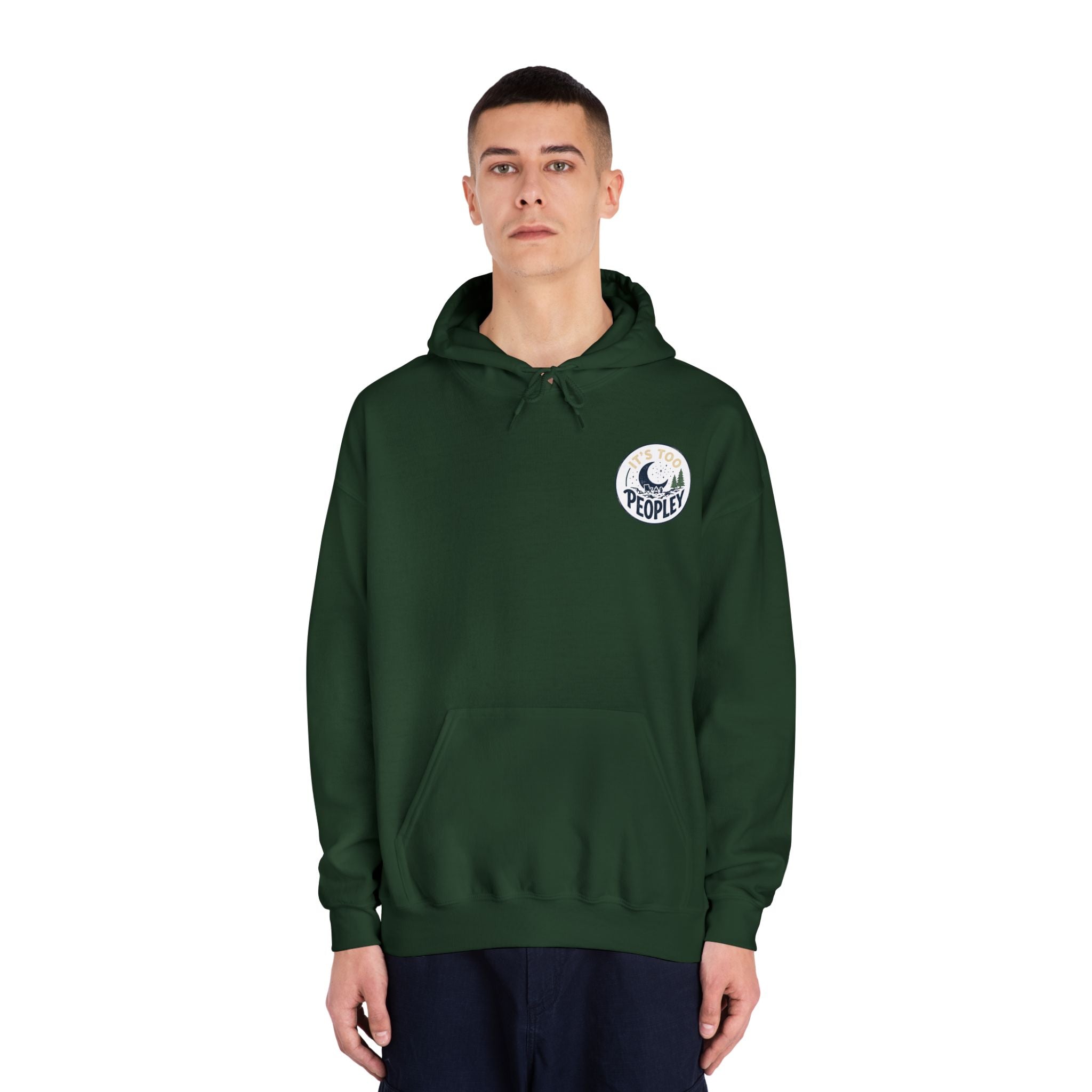 It’s too peopley — Unisex DryBlend® Hooded Sweatshirt