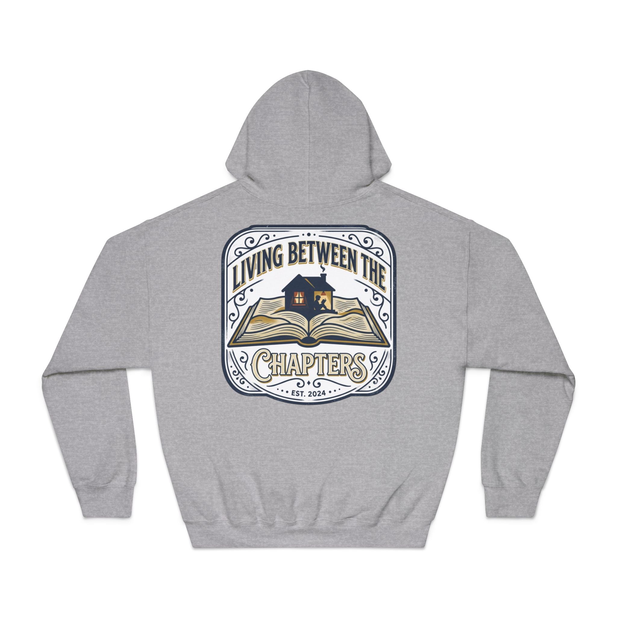 Living between the chapters — Unisex DryBlend® Hooded Sweatshirt