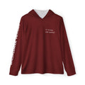 If villain, why daddy? — Burgundy — warm up hoodie