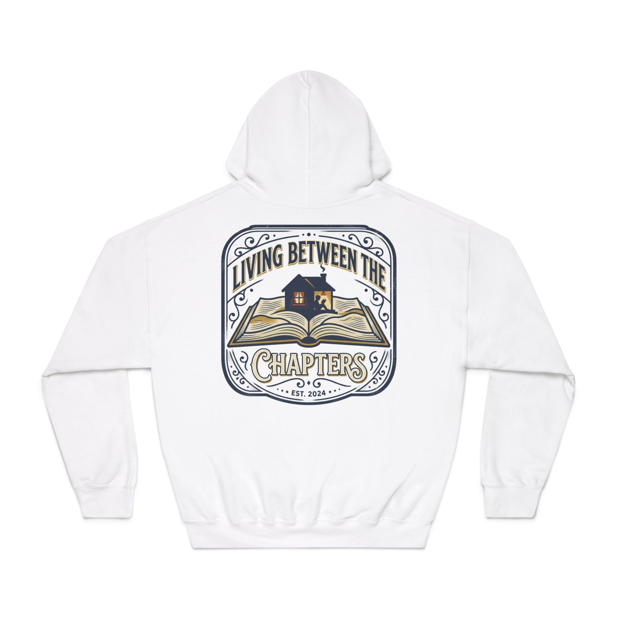 Living between the chapters — Unisex DryBlend® Hooded Sweatshirt