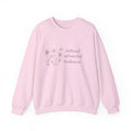 Crewneck Sweatshirt —  "tattooed, introverted, bookworm"