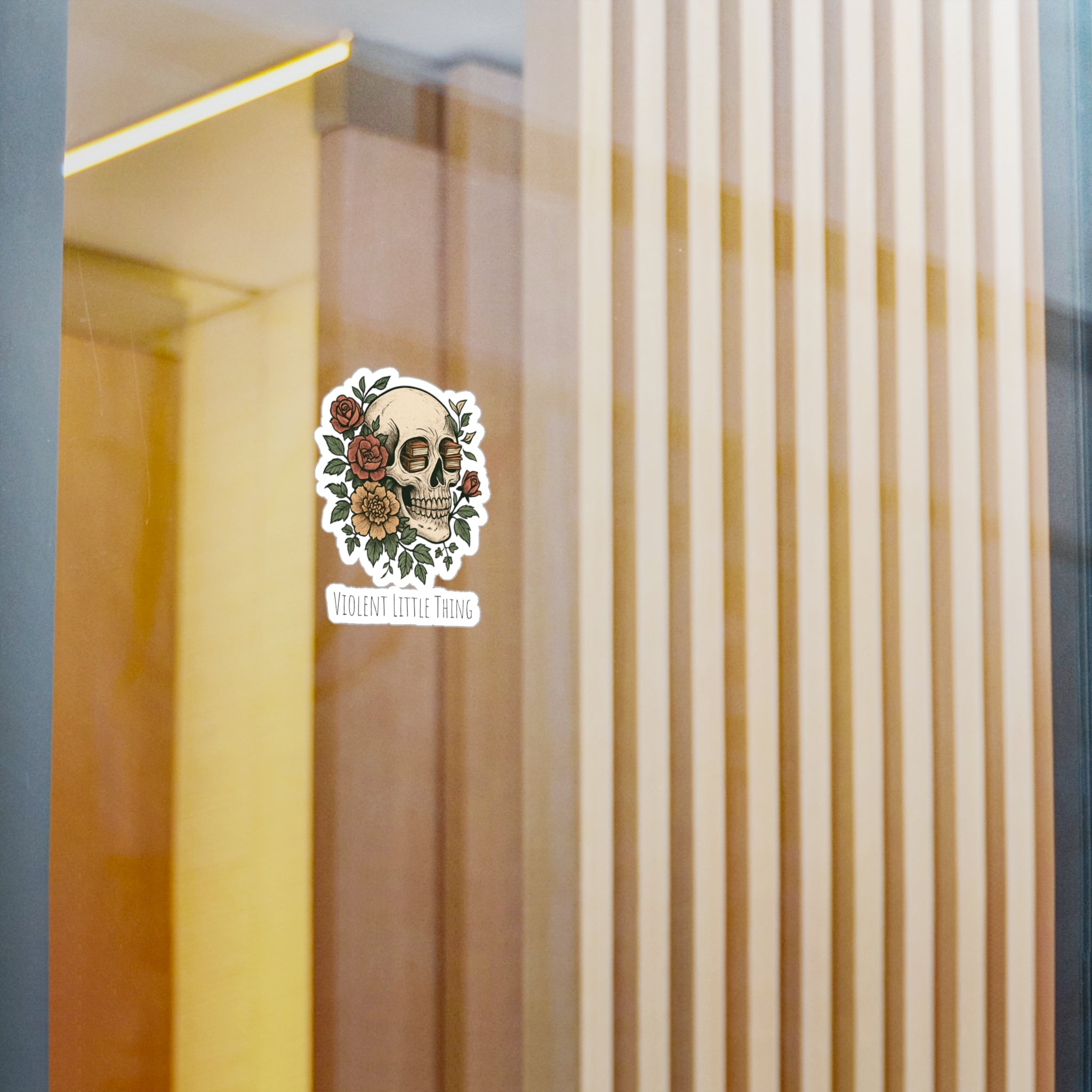 "Violent Little Thing" - Kiss-Cut Vinyl Sticker