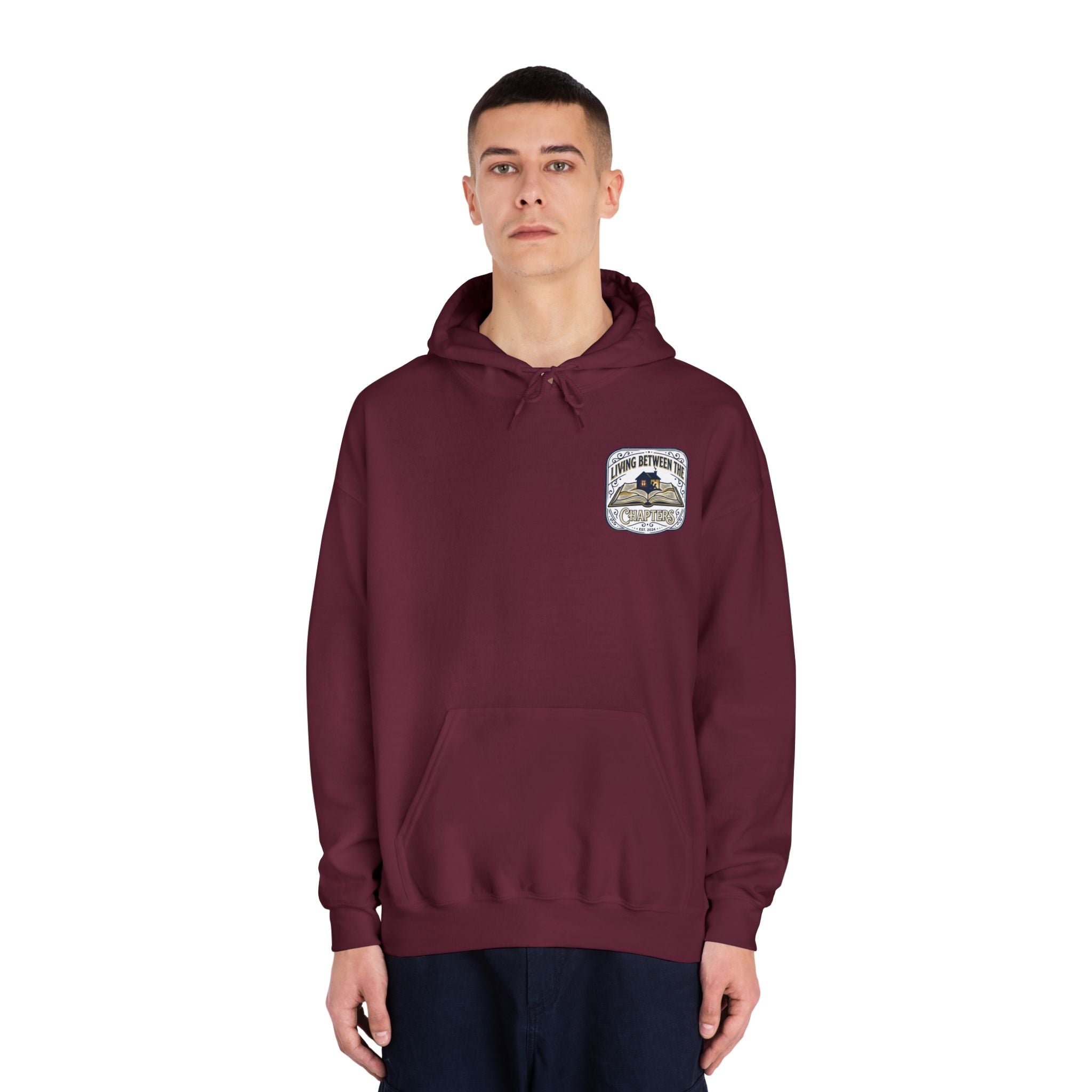 Living between the chapters — Unisex DryBlend® Hooded Sweatshirt