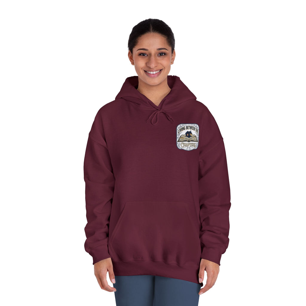 Living between the chapters — Unisex DryBlend® Hooded Sweatshirt