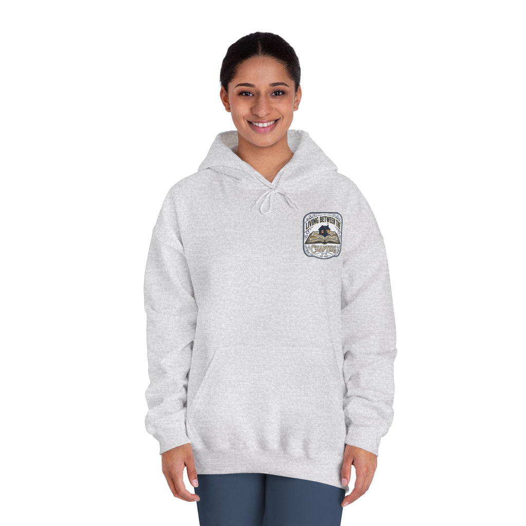 Living between the chapters — Unisex DryBlend® Hooded Sweatshirt