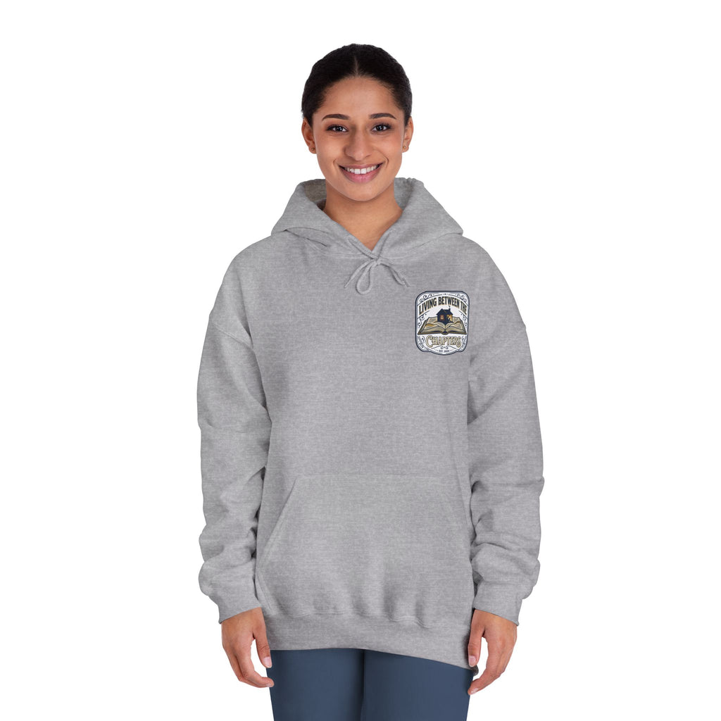 Living between the chapters — Unisex DryBlend® Hooded Sweatshirt