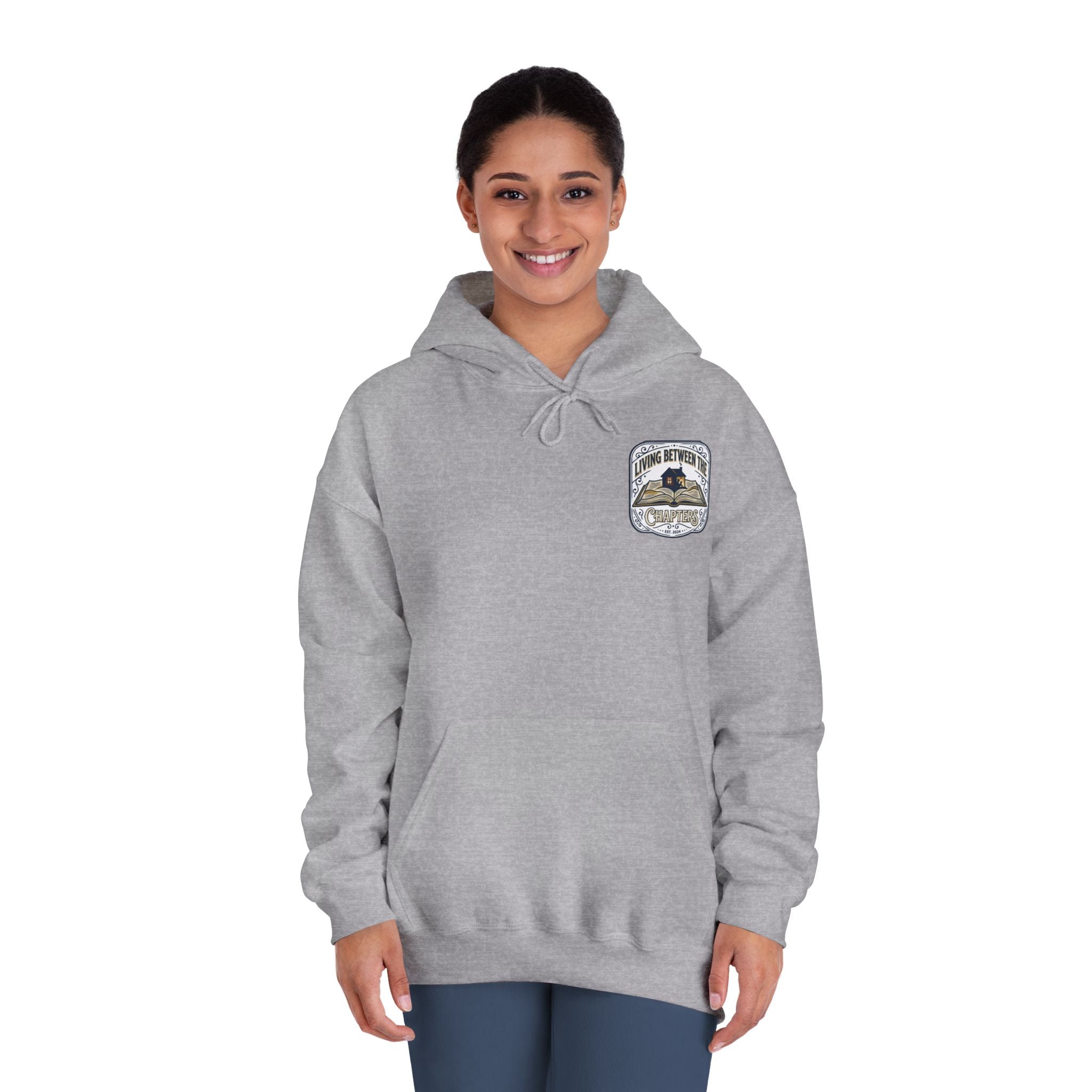 Living between the chapters — Unisex DryBlend® Hooded Sweatshirt