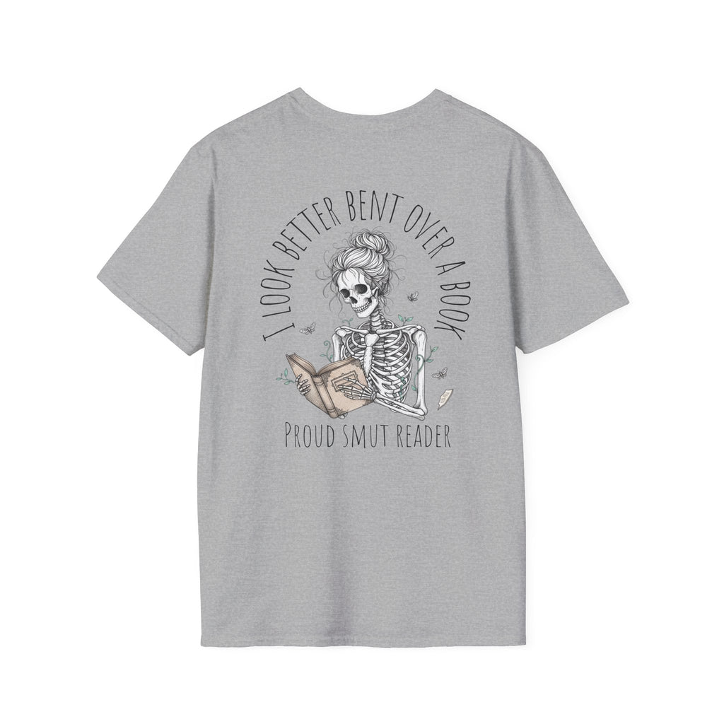 Better bent over a book — Unisex Softstyle T-Shirt