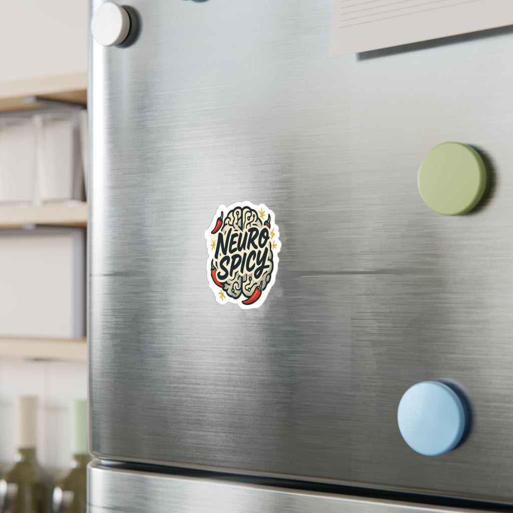 Neuro Spicy Sticker — Kiss-Cut Vinyl Decal