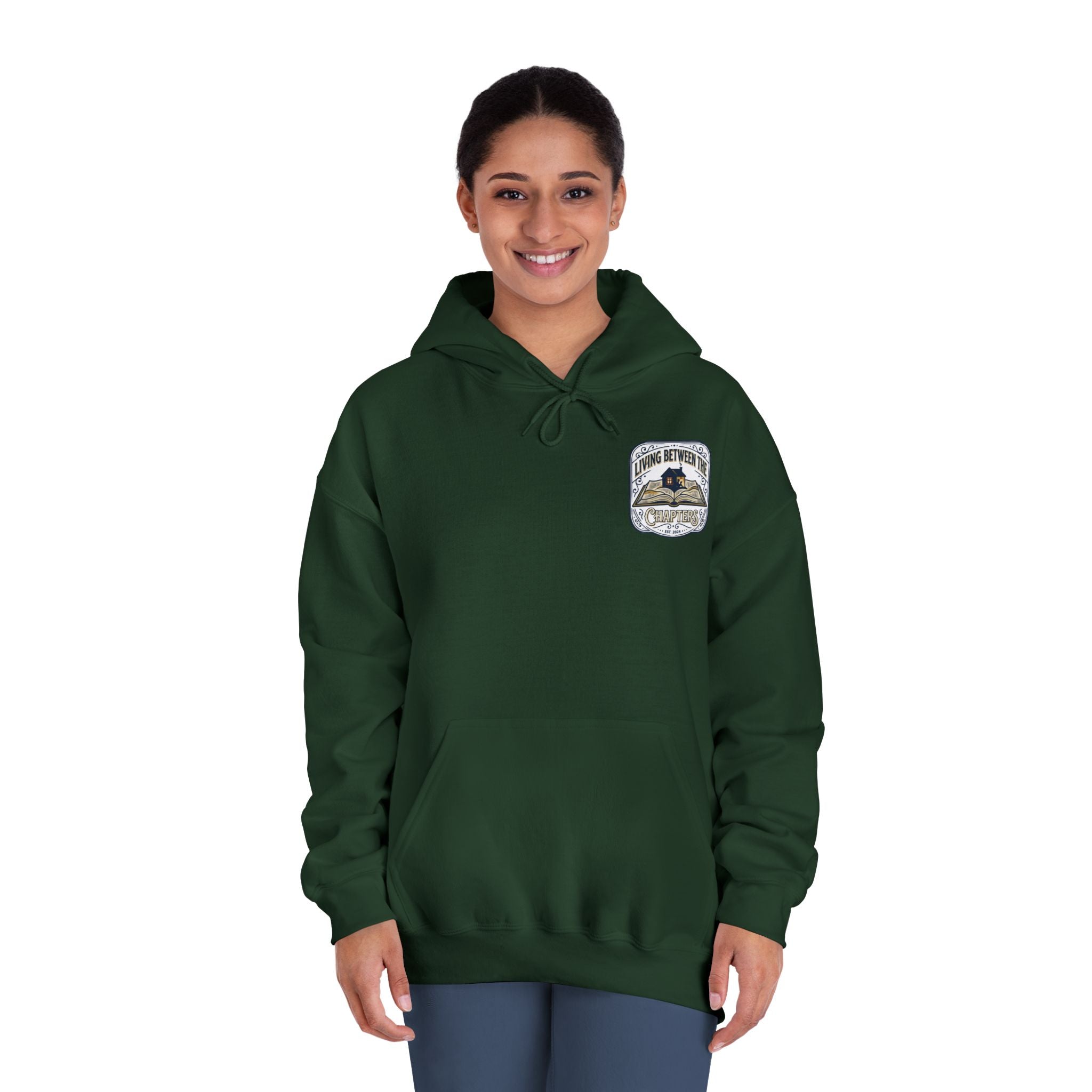 Living between the chapters — Unisex DryBlend® Hooded Sweatshirt