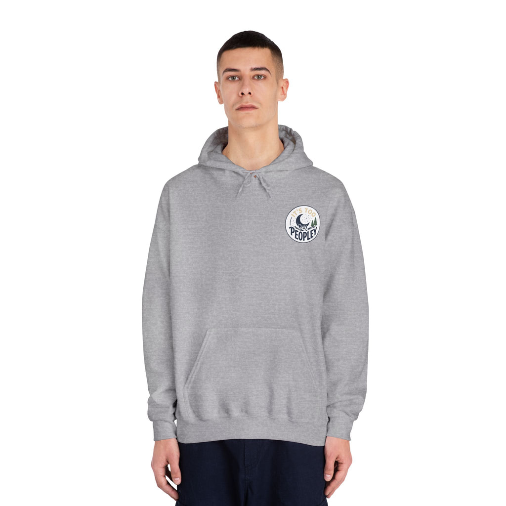 It’s too peopley — Unisex DryBlend® Hooded Sweatshirt