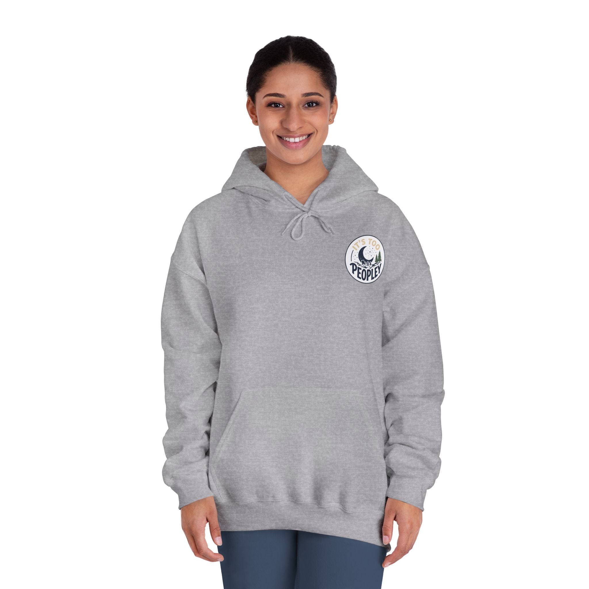 It’s too peopley — Unisex DryBlend® Hooded Sweatshirt