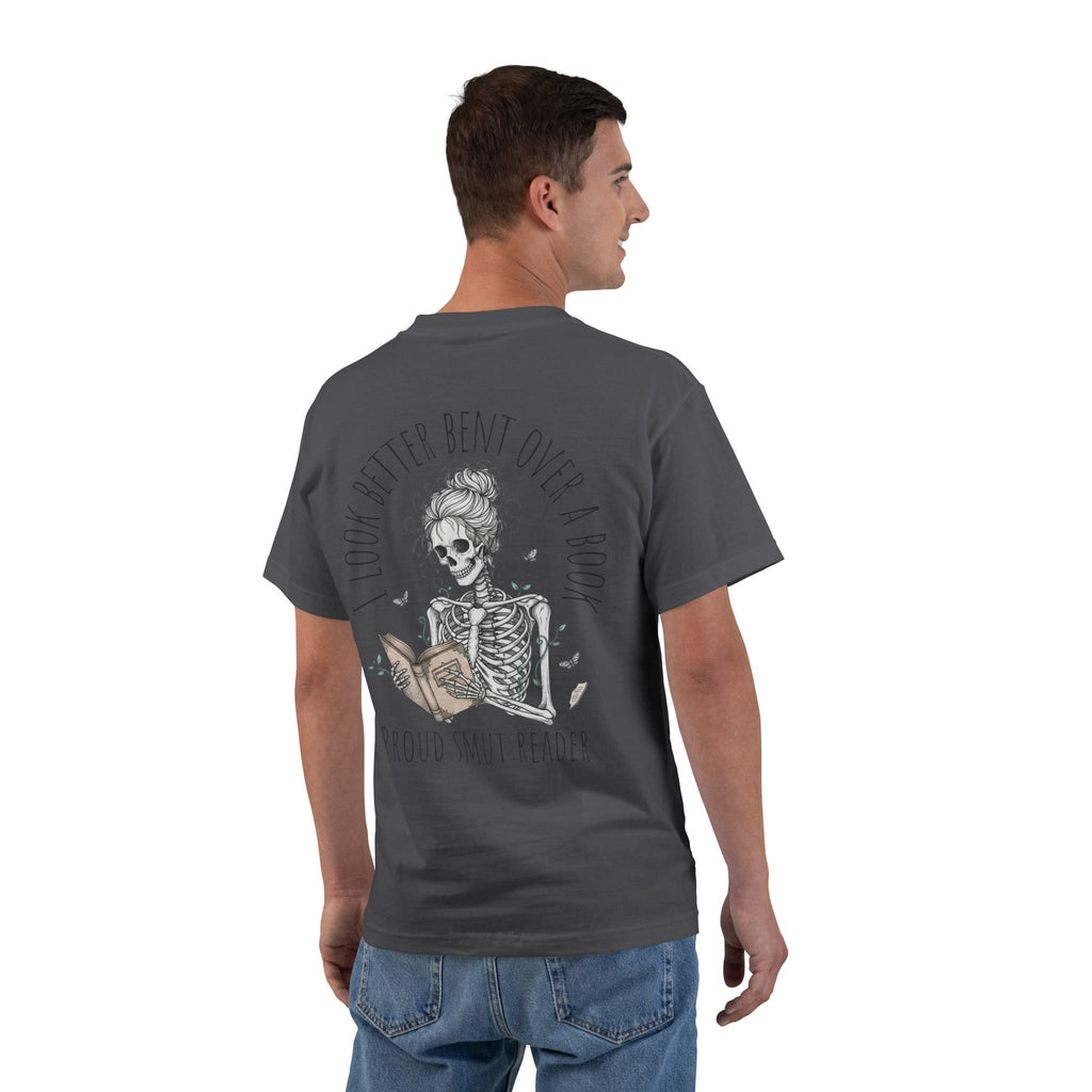 T-Shirt — 'I Look Better Bent Over a Book'