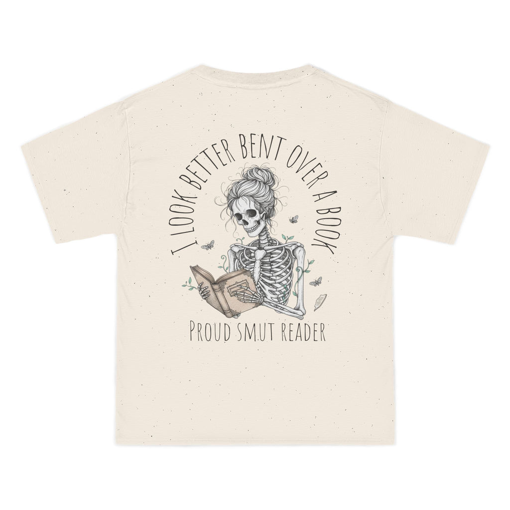 T-Shirt — 'I Look Better Bent Over a Book'
