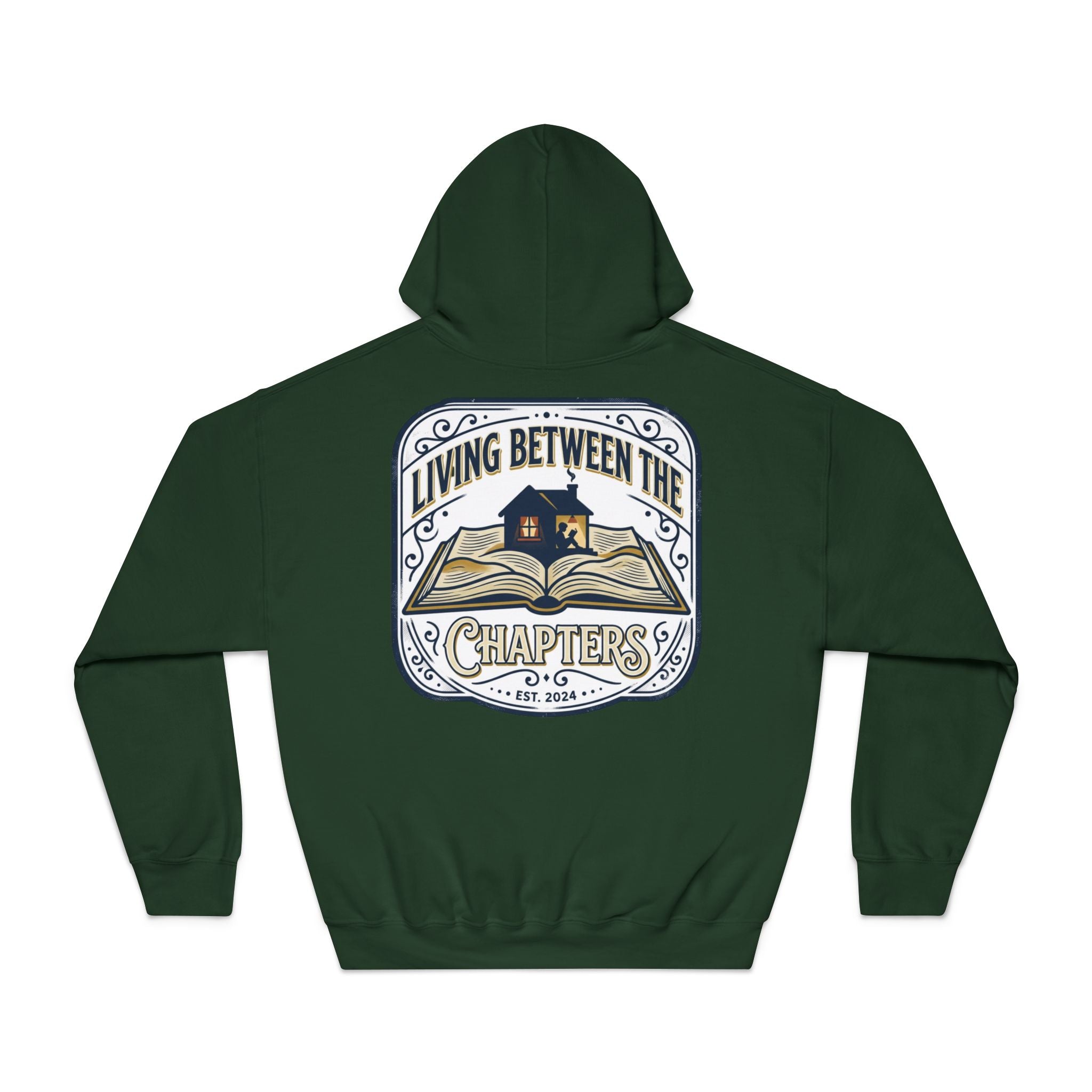 Living between the chapters — Unisex DryBlend® Hooded Sweatshirt